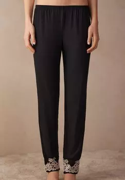 Пижамные штаны Intimissimi, черный меланж