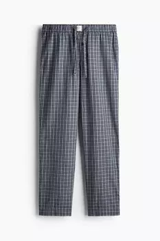 Пижамные штаны из смеси лиоцелла H&M, серый