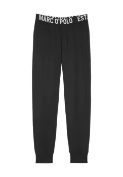 Пижамные штаны "John" с логотипом на поясе, длинные, мужские Marc O'Polo, черный