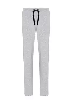 Пижамные штаны "Йоло", пояс на резинке с кулиской, женские DESIReE, цвет Silber Melange