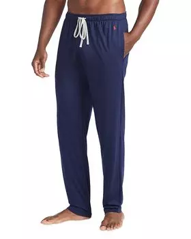 Пижамные штаны классического кроя из хлопковой смеси Supreme Comfort Polo Ralph Lauren
