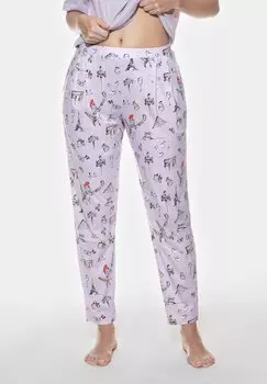 Пижамные штаны KNCHELLANG SERIE FRANCE SENSATION mey, фиолетовый