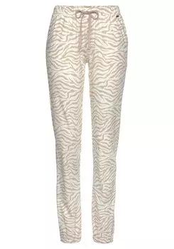 Пижамные штаны LASCANA, белый