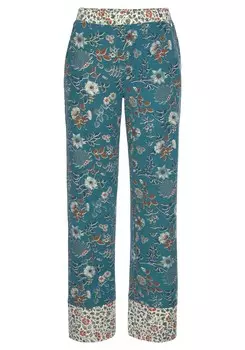 Пижамные штаны LASCANA, бензин