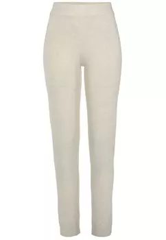 Пижамные штаны LASCANA, бежевый