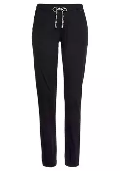 Пижамные штаны LASCANA, черный