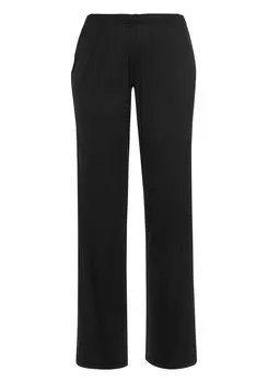 Пижамные штаны LASCANA, черный