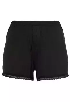 Пижамные штаны LASCANA, черный