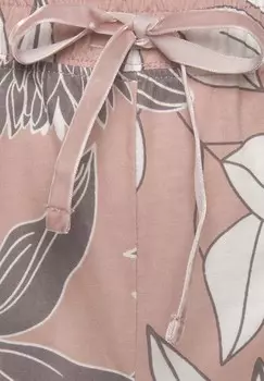 Пижамные штаны LASCANA, лиловый