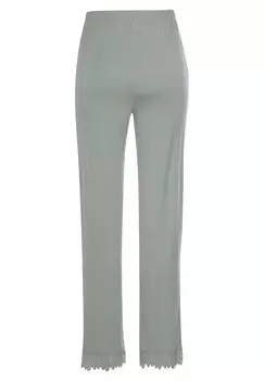 Пижамные штаны LASCANA, светло-зеленый