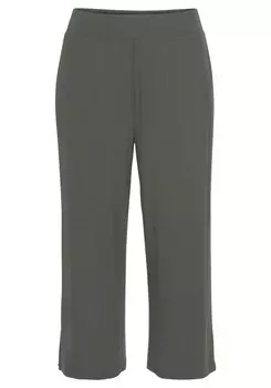 Пижамные штаны LASCANA, темно-зеленый