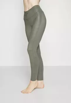 Пижамные штаны LEATHER LOOK LEGGING MAGIC Bodyfashion, хаки