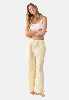 Пижамные штаны Lindex, светло-желтый