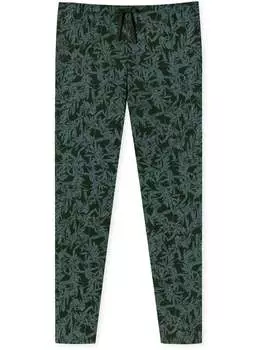 Пижамные штаны: микс и расслабление Schiesser, зеленый