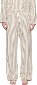 Пижамные штаны Off-White в полоску Tekla
