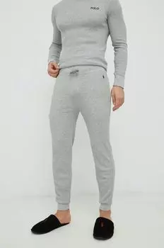 Пижамные штаны Polo Ralph Lauren, серый