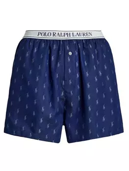 Пижамные штаны Polo Ralph Lauren, темно-синий