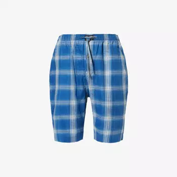 Пижамные штаны прямого кроя из хлопка и фланели в клетку Polo Ralph Lauren, мультиколор