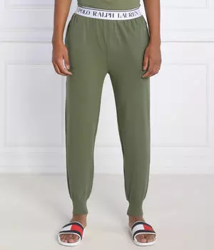 Пижамные штаны Relaxed fit Polo Ralph Lauren, зеленый