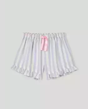 Пижамные штаны с принтом для девочки Cotton Juice, синий