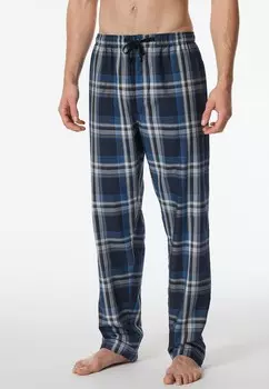 Пижамные штаны Schiesser, темно-синий