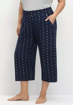 Пижамные штаны SCHLAF Sheego, темно-синий