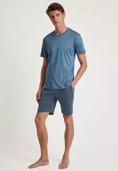Пижамные штаны SLEEP FREE BERMUDAS MIT SEITENTASCHEN Calida, синий