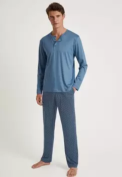 Пижамные штаны SLEEP FREE MIT SEITENTASCHEN Calida, синий