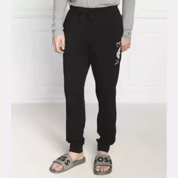 Пижамные штаны стандартного кроя Emporio Armani, черный