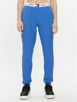 Пижамные штаны стандартного кроя Tommy Jeans, синий