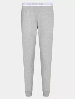 Пижамные штаны стандартного кроя U.S. Polo Assn., серый