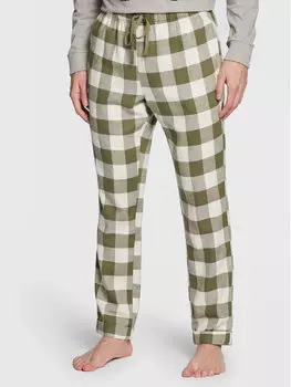 Пижамные штаны стандартного кроя United Colors Of Benetton, зеленый