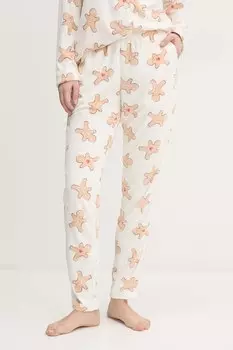 Пижамные штаны United Colors Of Benetton, бежевый