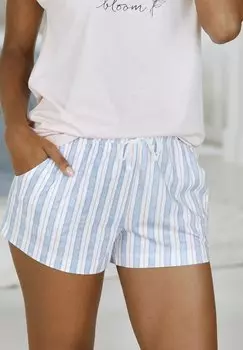 Пижамные штаны VIVANCE DREAMS COSY WORLD LASCANA, мультиколор