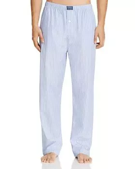 Пижамные штаны в полоску Эндрю Polo Ralph Lauren, цвет Blue