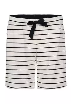 Пижамные штаны в полоску с завязками для женщин SHORT STORIES, цвет Bridal Blu