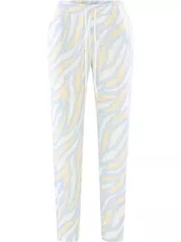 Пижамные штаны в тигровый горошек Pj Salvage, синий