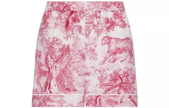 Пижамные штаны женские Dior, красный