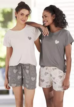 Пижамный комплект 2 PACK Vivance, серый