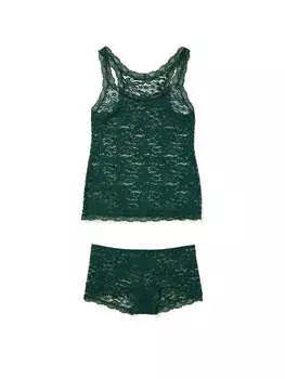 Пижамный комплект Adore Me Roanne, темно-зеленый