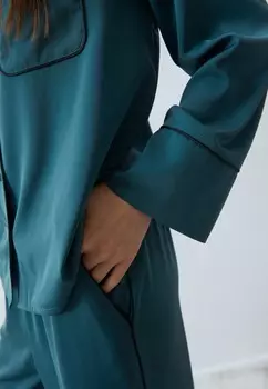 Пижамный комплект Anna Field, бирюзовый