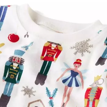 Пижамный комплект Baby Little Planet от Carter's с принтом «Щелкунчик» Little Planet by Carter's