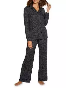 Пижамный комплект bella petite из 2 предметов Cosabella Black pant