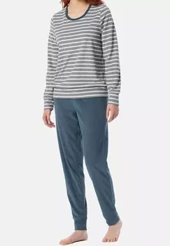 Пижамный комплект CASUAL ESSENTIALS Schiesser, синий