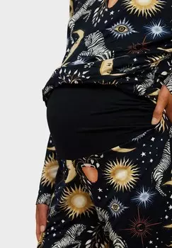 Пижамный комплект CELESTIAL ZEBRA SET Chelsea Peers, темно-синий