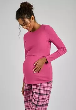 Пижамный комплект CHECK MATERNITY AND NURSING SET REGULAR FIT JoJo Maman Bb, розовый