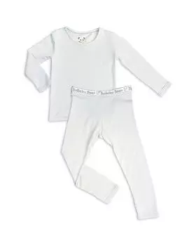 Пижамный комплект Cloud Grey унисекс - для малышей, малышей Bellabu Bear, серый