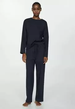 Пижамный комплект Combojer Set Mango, синий морской фонсе