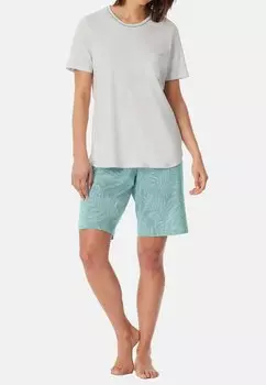 Пижамный комплект COMFORT SET Schiesser, зеленый