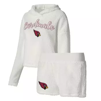 Пижамный комплект Concepts Sport Arizona Cardinals, белый